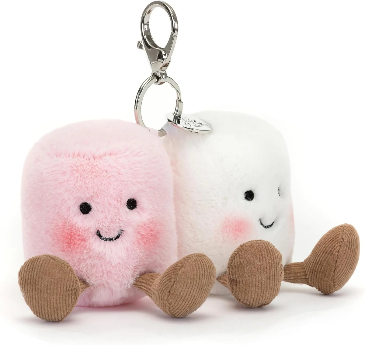 43. Jellycat Amuseables Pair of Marshmallows Bag Charm