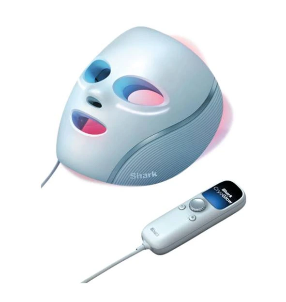 37. Shark CryoGlow LED Face Mask with Under-Eye Cooling