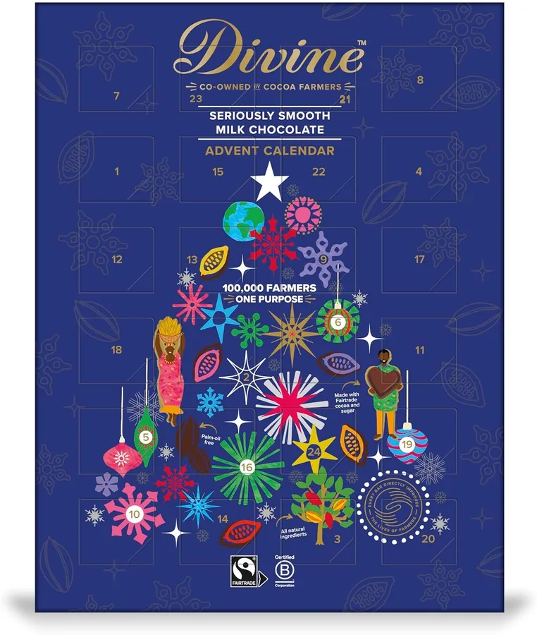 8. Divine Milk Chocolate Advent Calendar (Fairtrade)