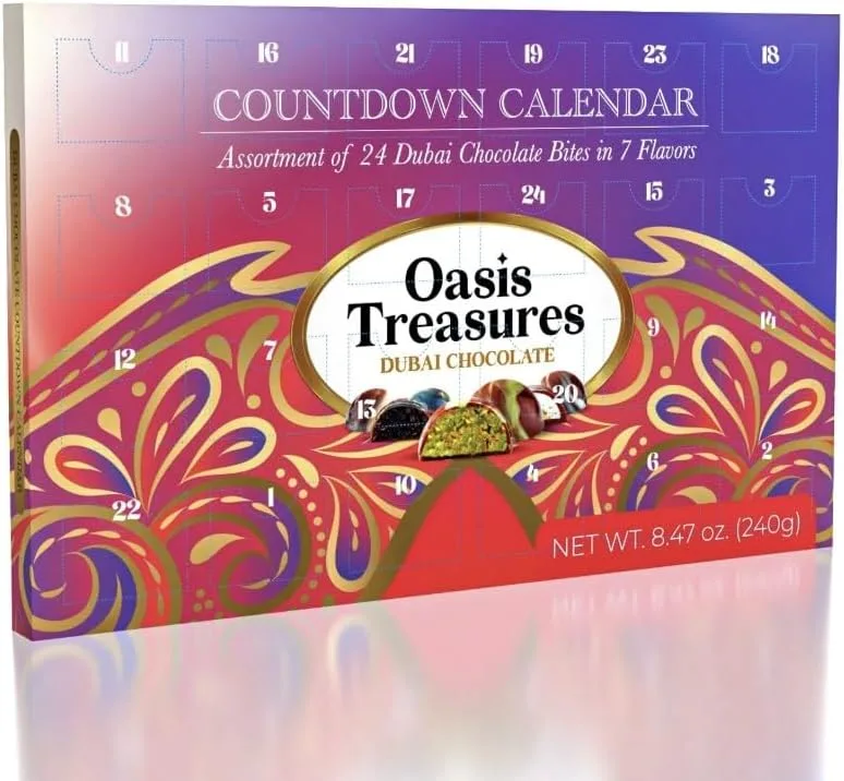 1. Dubai Chocolate Advent Calendar (Pistachio Kunafa)