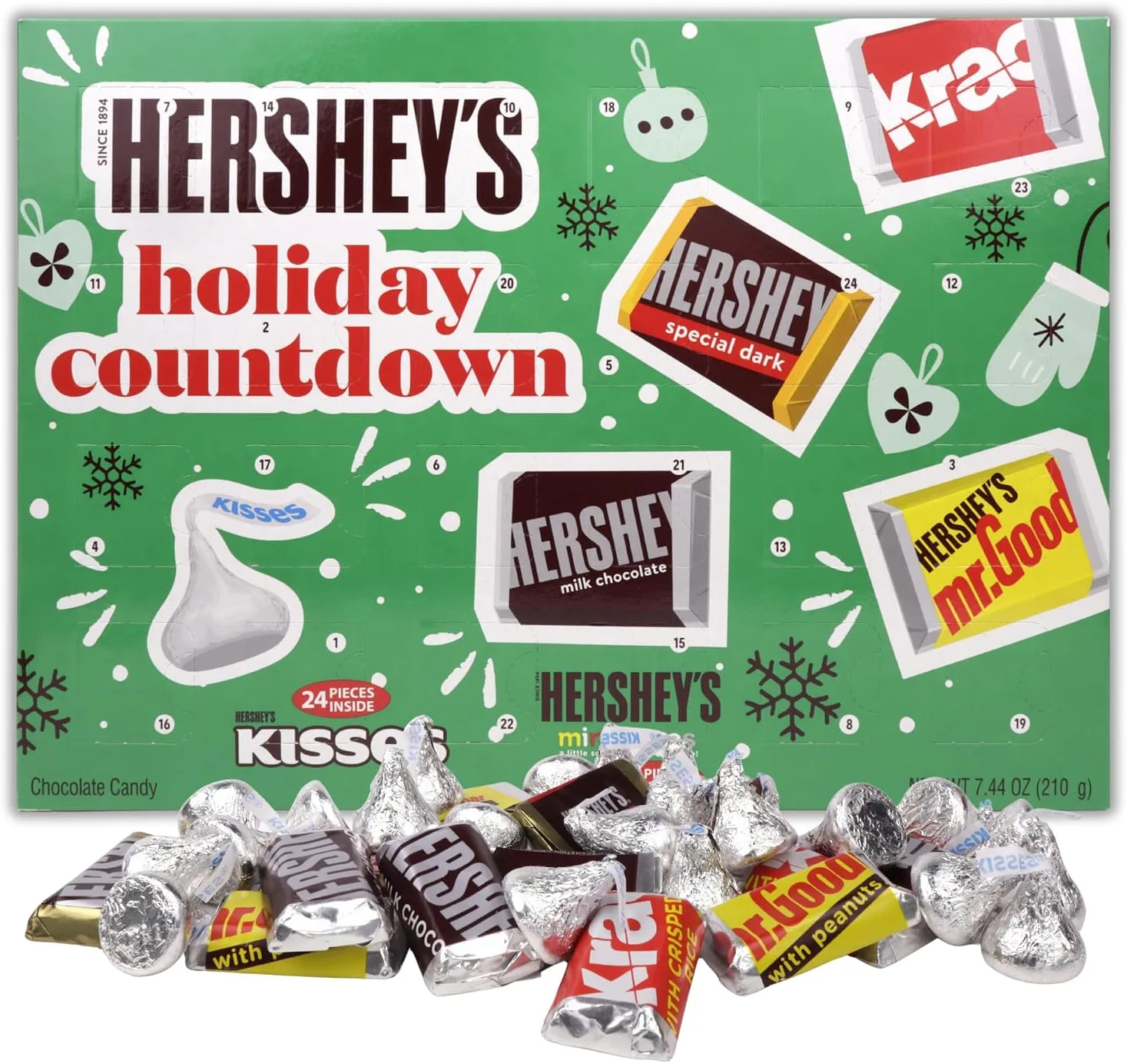 15. Hershey's Holiday Countdown Advent Calendar
