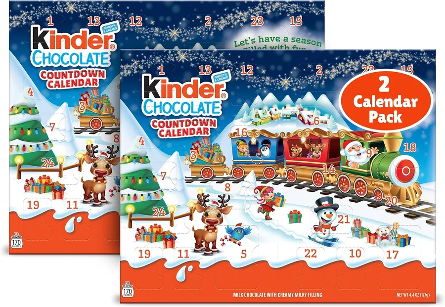Kinder Chocolate Countdown 2026 (2-Pack)