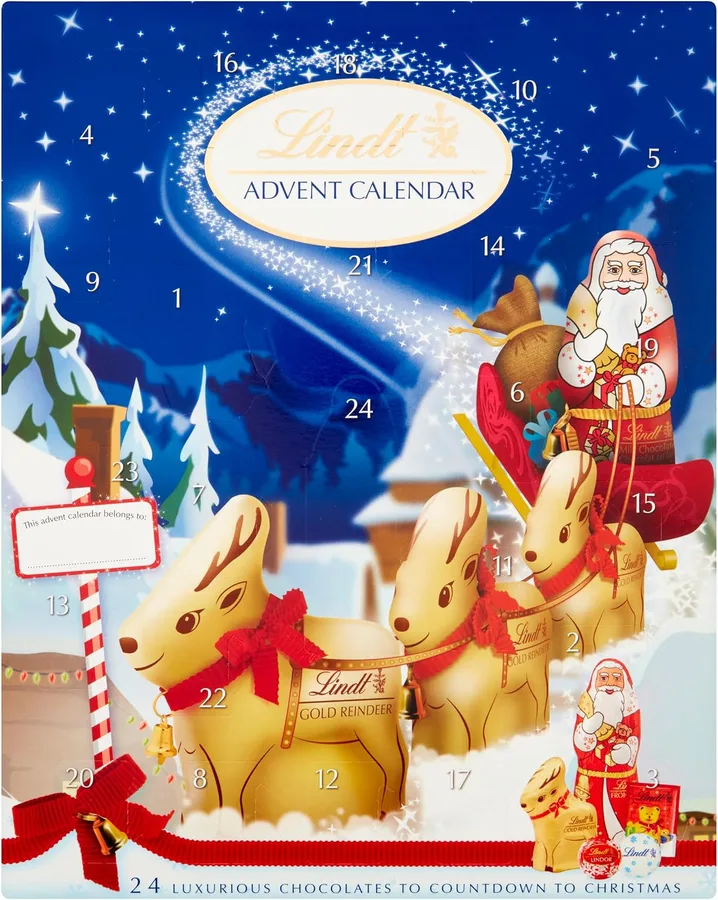 17. Lindt Classic Milk Chocolate Advent Calendar