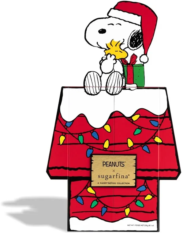 14. Sugarfina Peanuts Snoopy's House Candy Advent Calendar