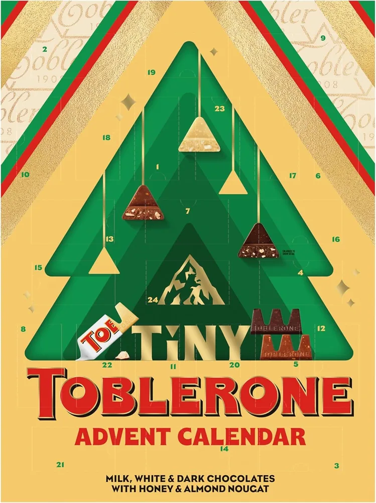 3. Toblerone Tiny Advent Calendar