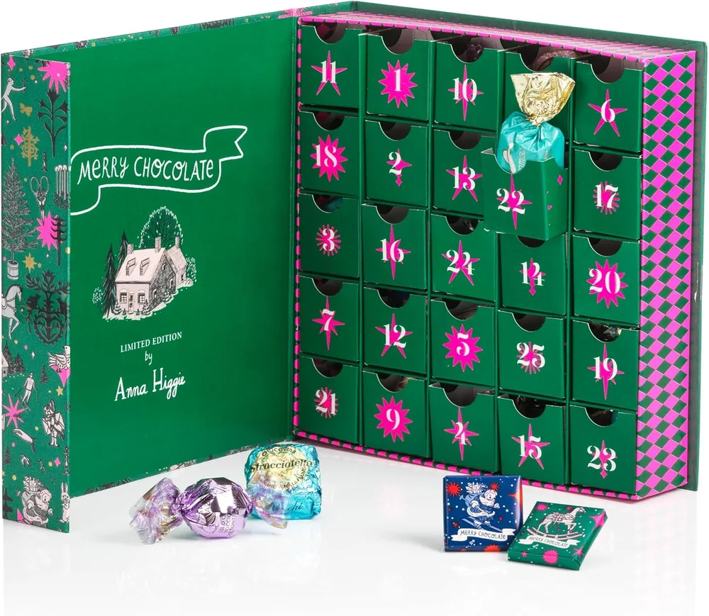 2. Venchi Holiday Prestige Book Advent Calendar