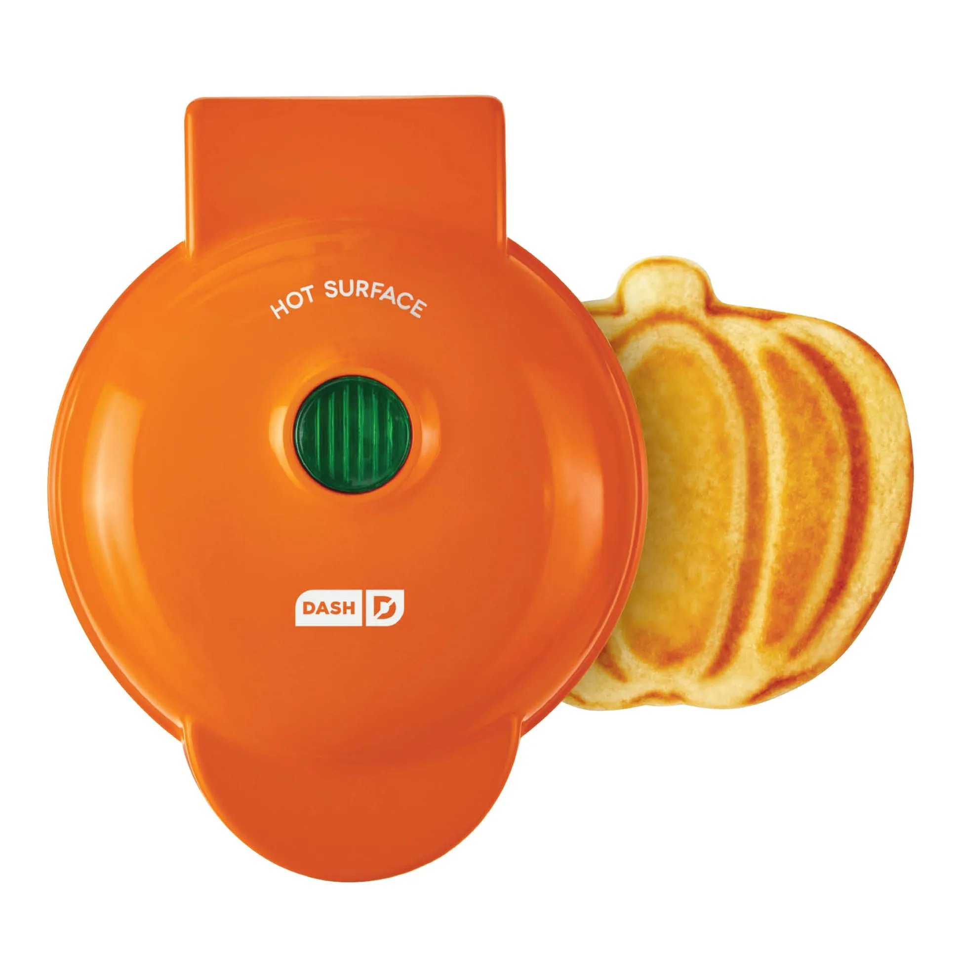 14. Dash Pumpkin Mini Waffle Maker