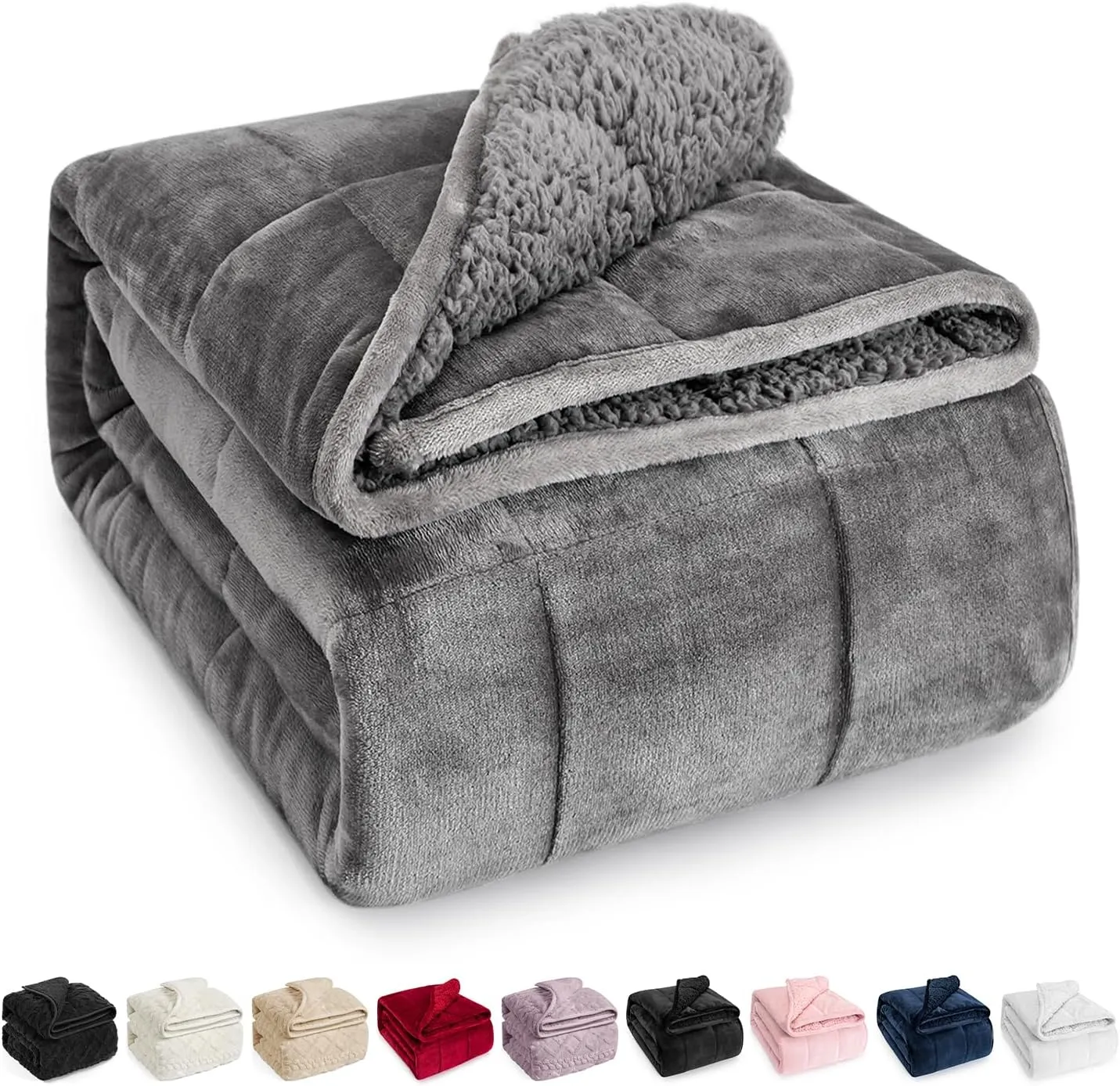 5. Cooling & Warm Weighted Blanket