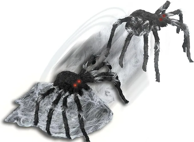 21. Motion-Activated Jumping Spider Animatronic