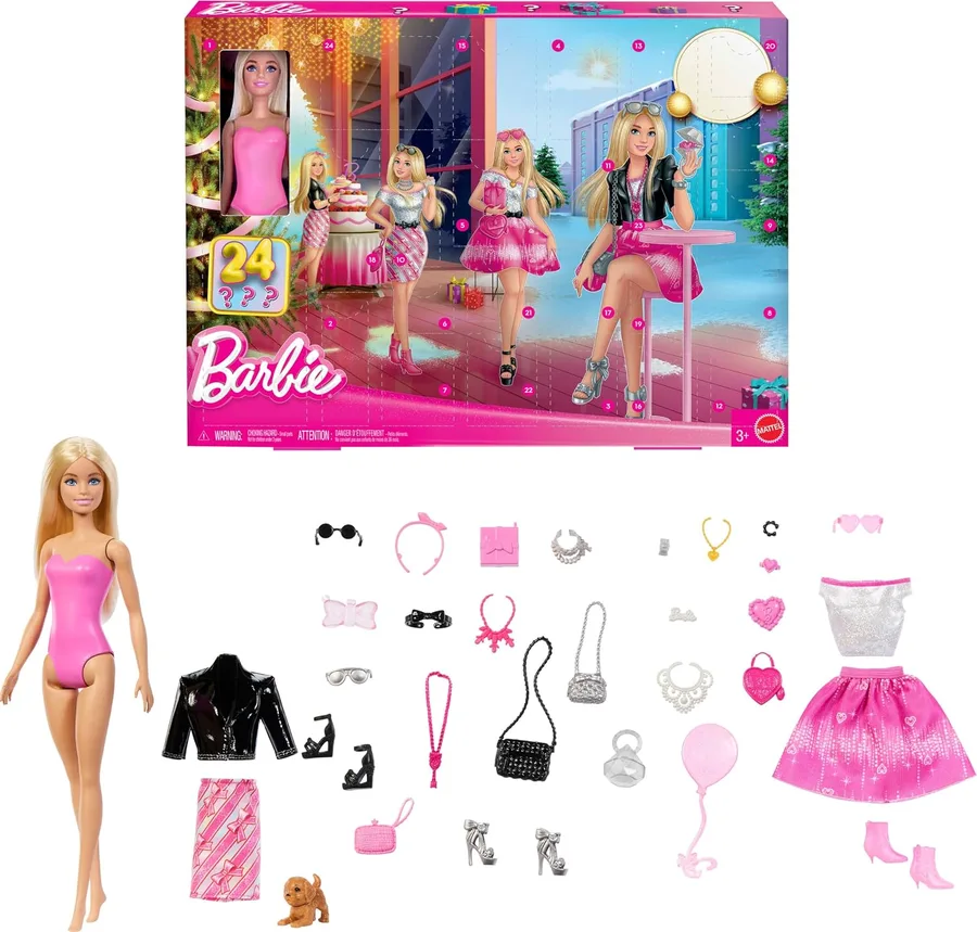 9. Barbie Doll Holiday Advent Calendar