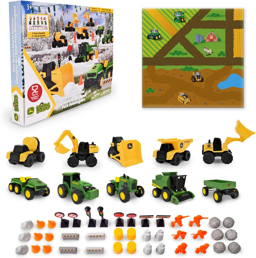 15. John Deere Mini Movers Advent Calendar