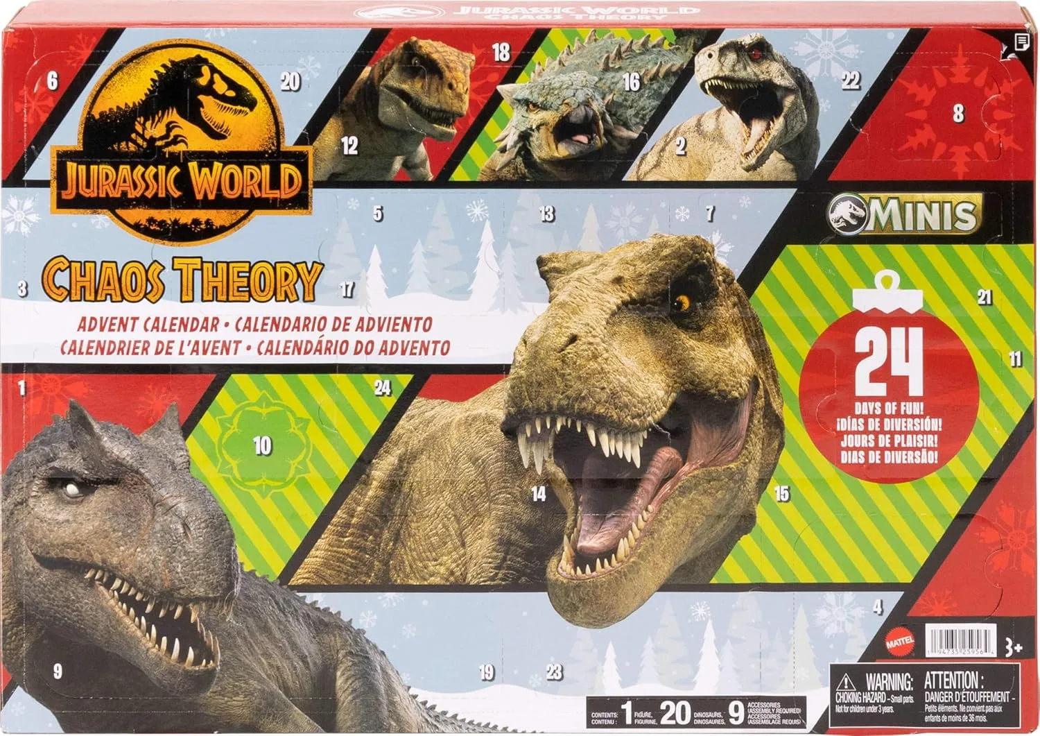 12. Jurassic World: Chaos Theory Advent Calendar