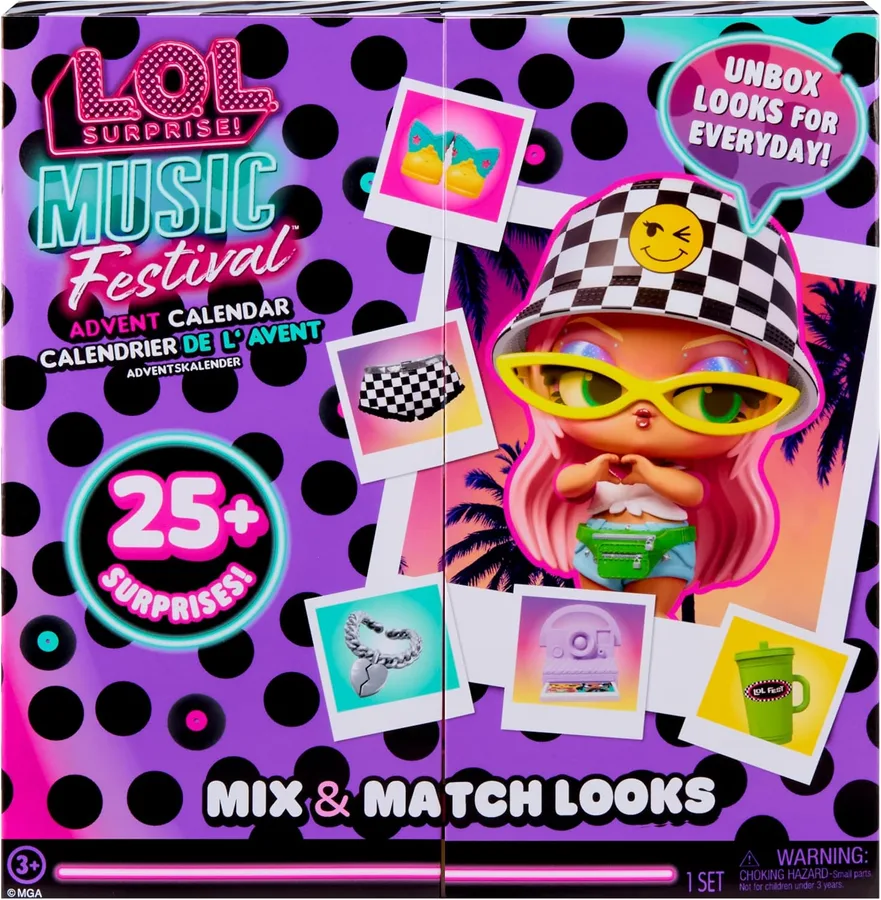 10. L.O.L. Surprise! Music Festival Advent Calendar