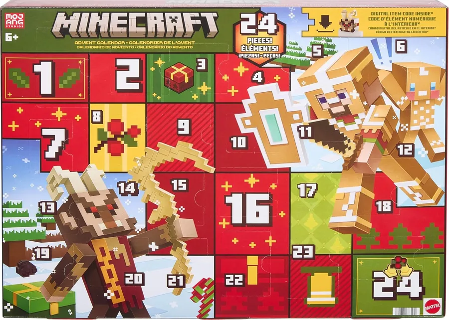 13. Mattel Minecraft Advent Calendar