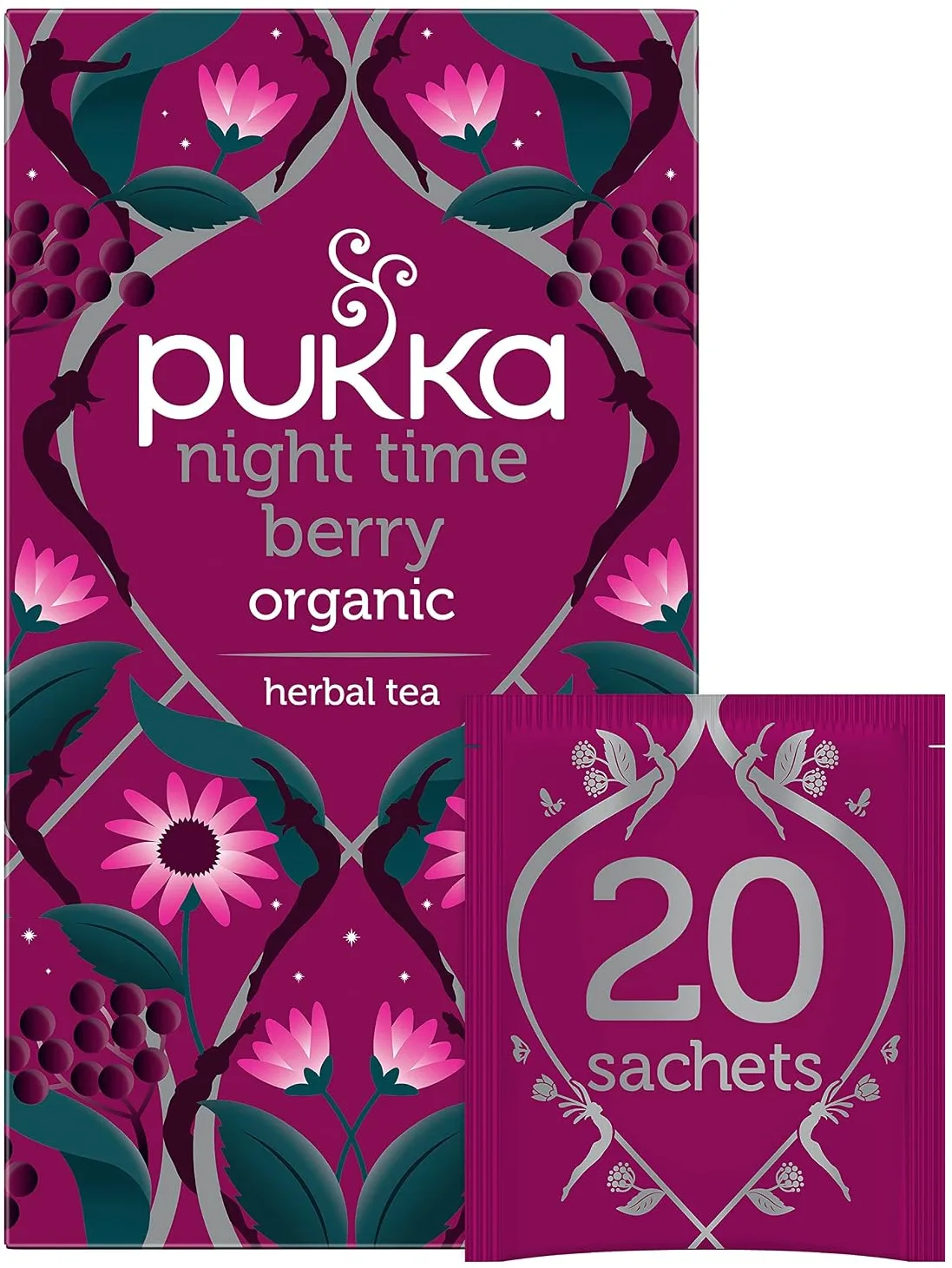 17. Pukka Night Time Berry Herbal Tea (20 bags)