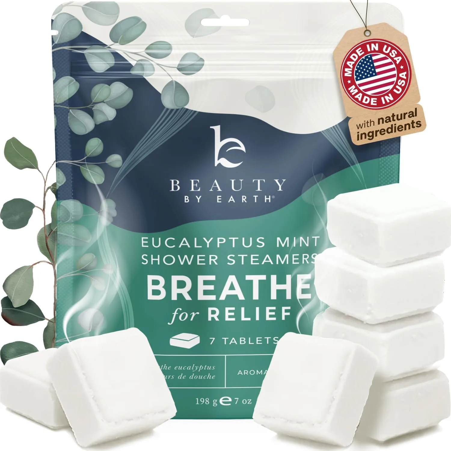 5. Eucalyptus Mint Shower Steamers