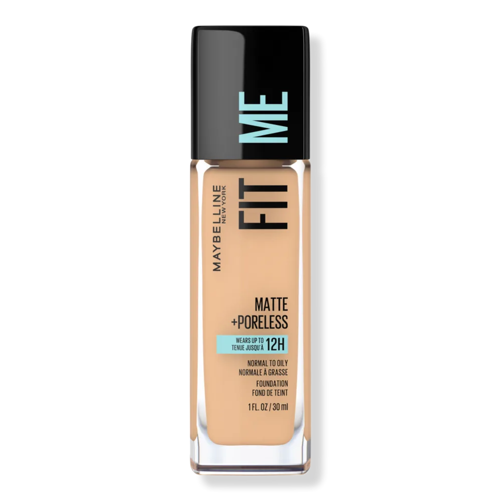 3. Long-Wear Foundation – Maybelline Fit Me Matte + Poreless