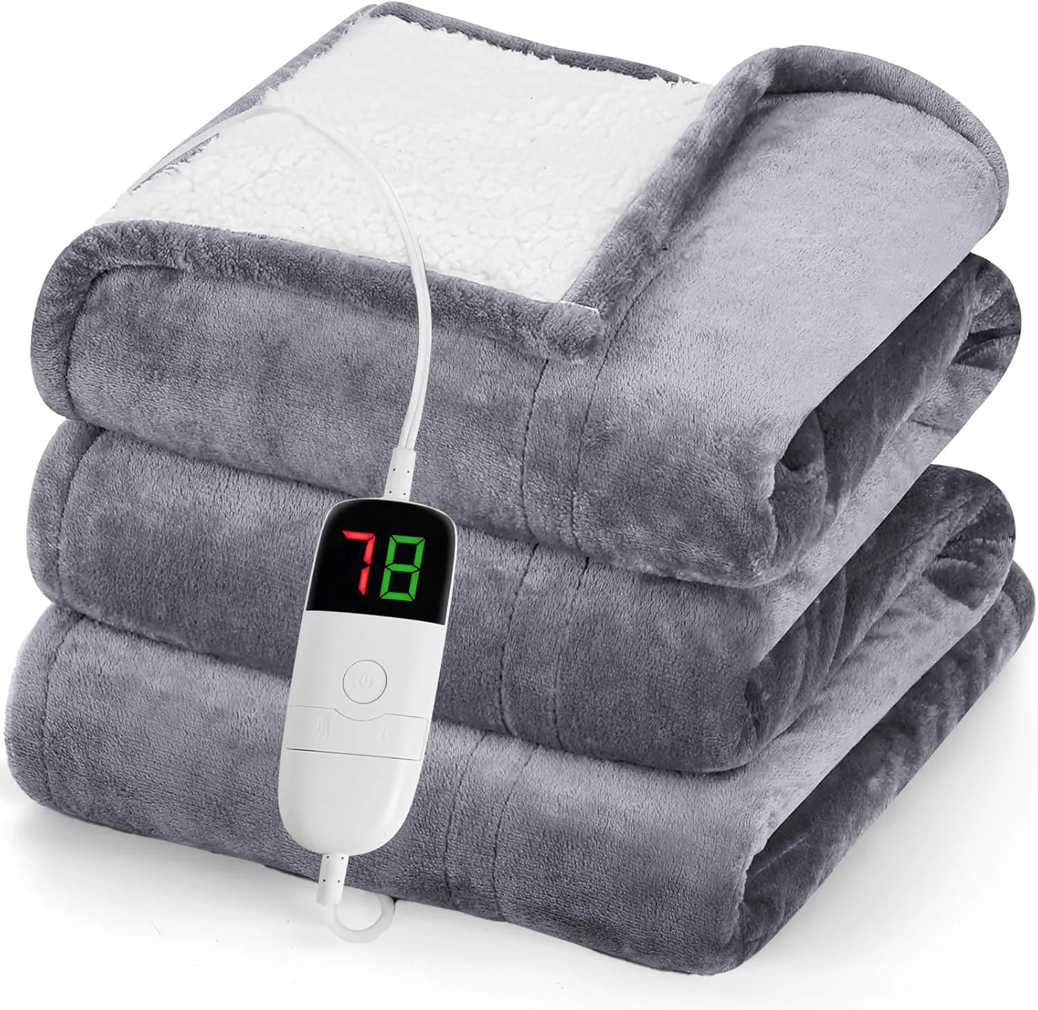 Heated Electric Throw Blanket