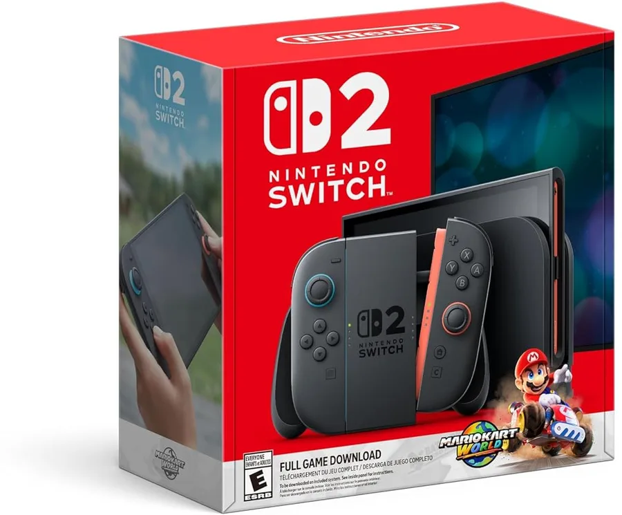 6. Nintendo Switch 2 Mario Kart World Bundle