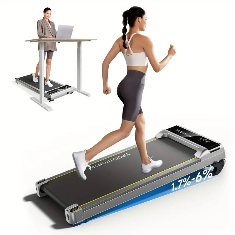 11. UREVO Walking Pad Treadmill (with Incline)