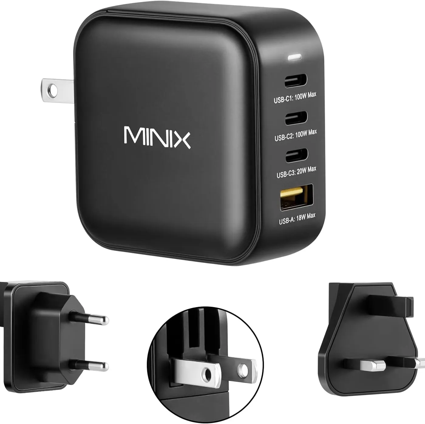 4. EPICKA Universal Travel Adapter