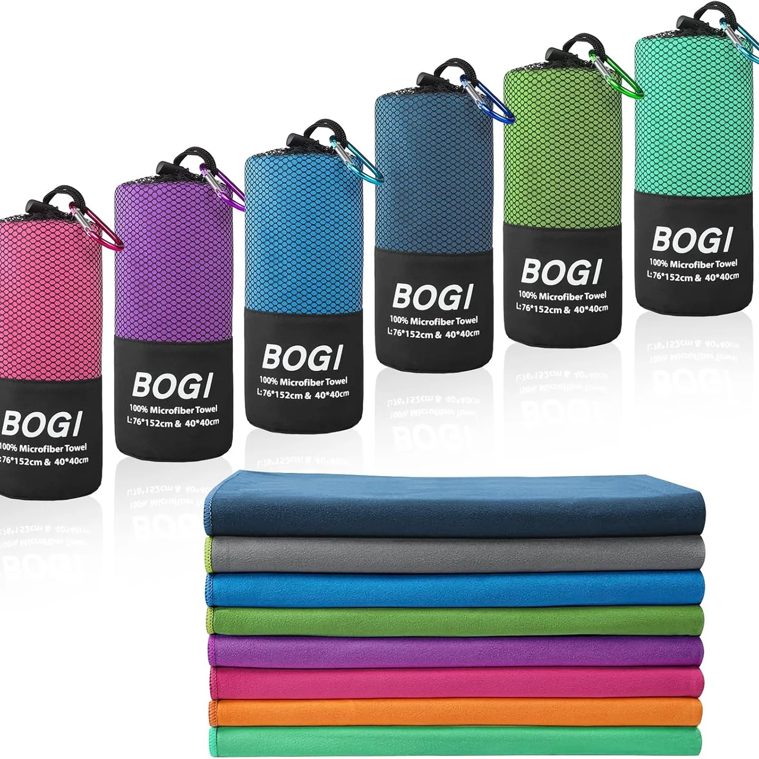 8. Rainleaf Quick‑Dry Microfiber Towel