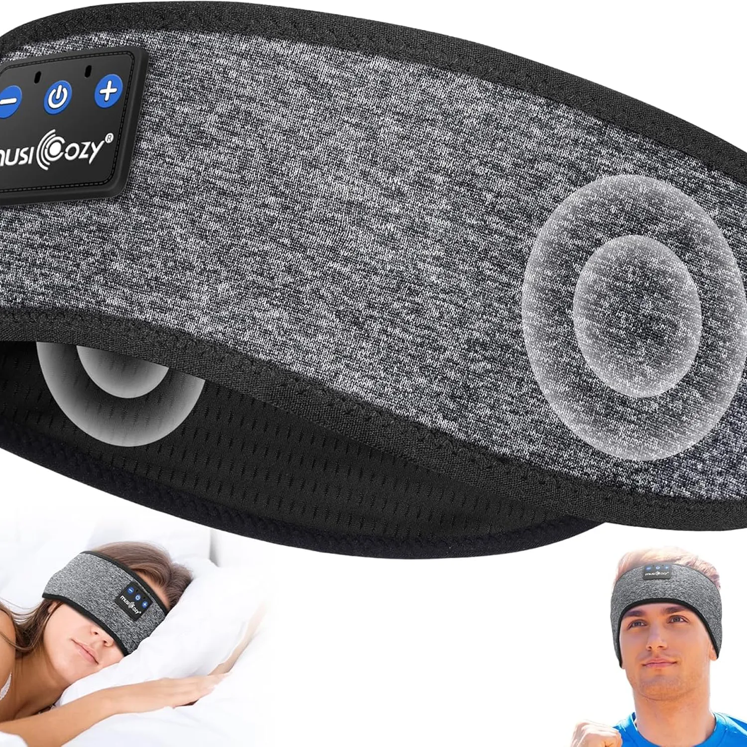 7. MUSICOZY Bluetooth Sleep Mask