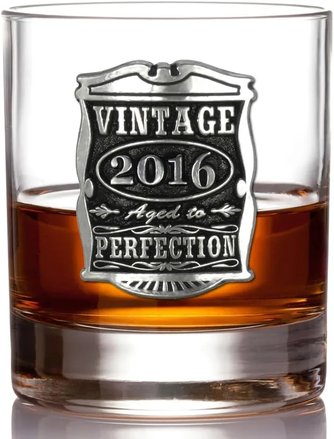 6. English Pewter Company 10th Anniversary Whisky Tumbler