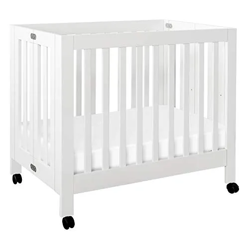 Babyletto Origami Portable Mini Crib with Wheels