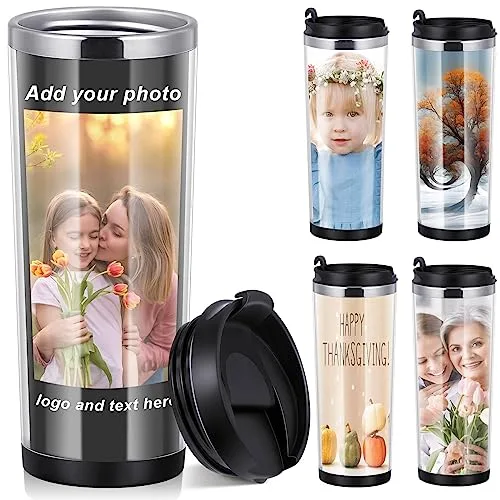 5. Shutterfly Personalized Stainless Steel Travel Tumbler (Custom Photo/Tumbler)