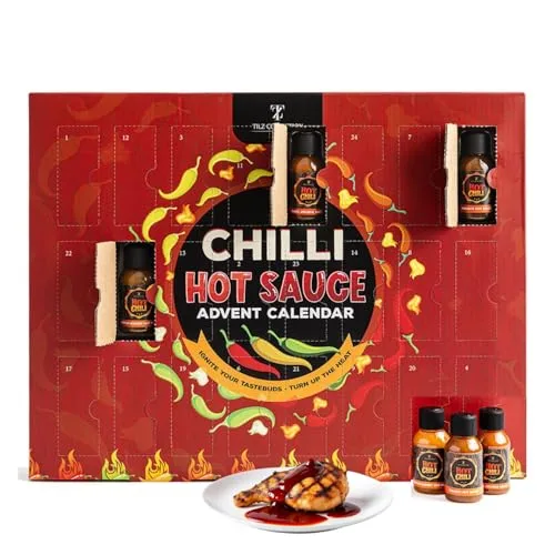24-Day Hot Sauce Advent Calendar