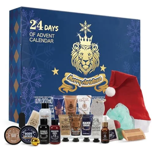 6. Body & Earth 24-Day Men's Grooming Advent Calendar