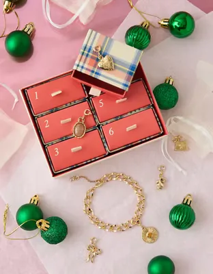 8. American Eagle 6-Day Charm Bracelet Advent Calendar