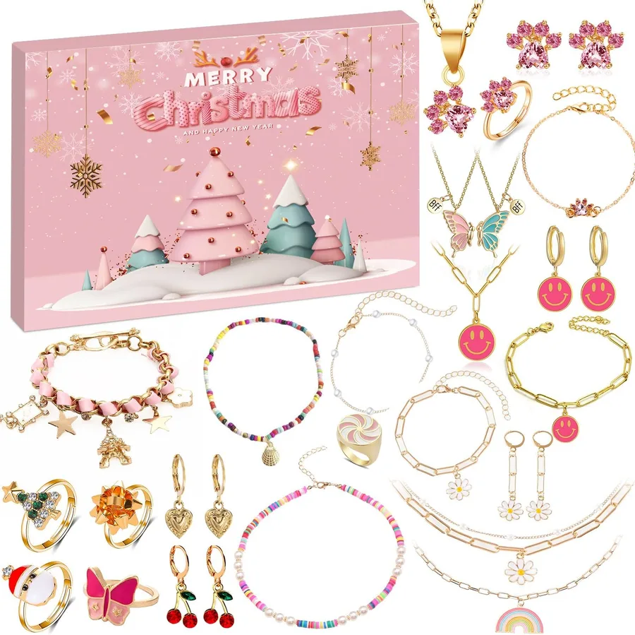 9. MOVINPE 24-Day Jewelry Advent Calendar 2026