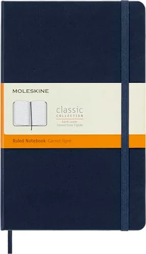2. Moleskine Classic Large Hardcover Notebook