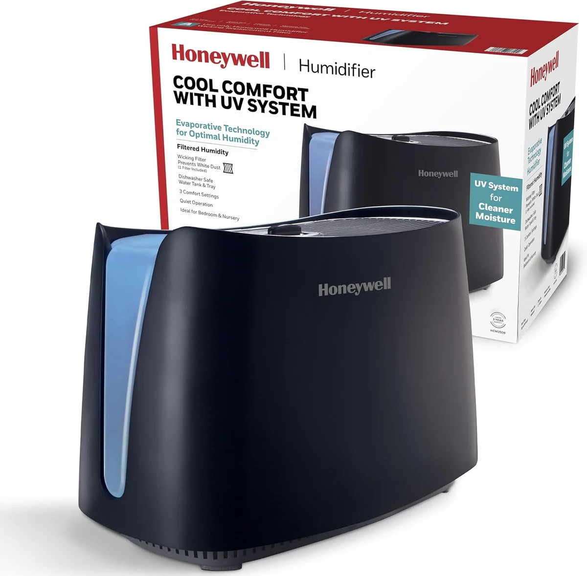 16. Honeywell HCM350 Germ-Free Cool Mist Humidifier