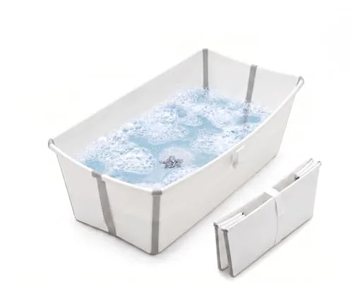 2. Stokke Flexi Bath XL Foldable Baby Bathtub