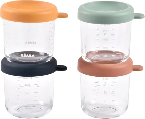 19. Baby Brezza Glass Baby Food Storage Jars (4-pack)