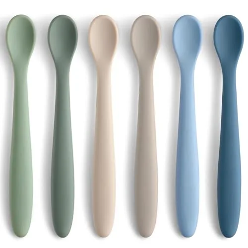 15. Nuby First Spoons Soft-Tip Training Spoons (3-pack)