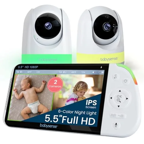 Babysense MaxView Split-Screen Monitor
