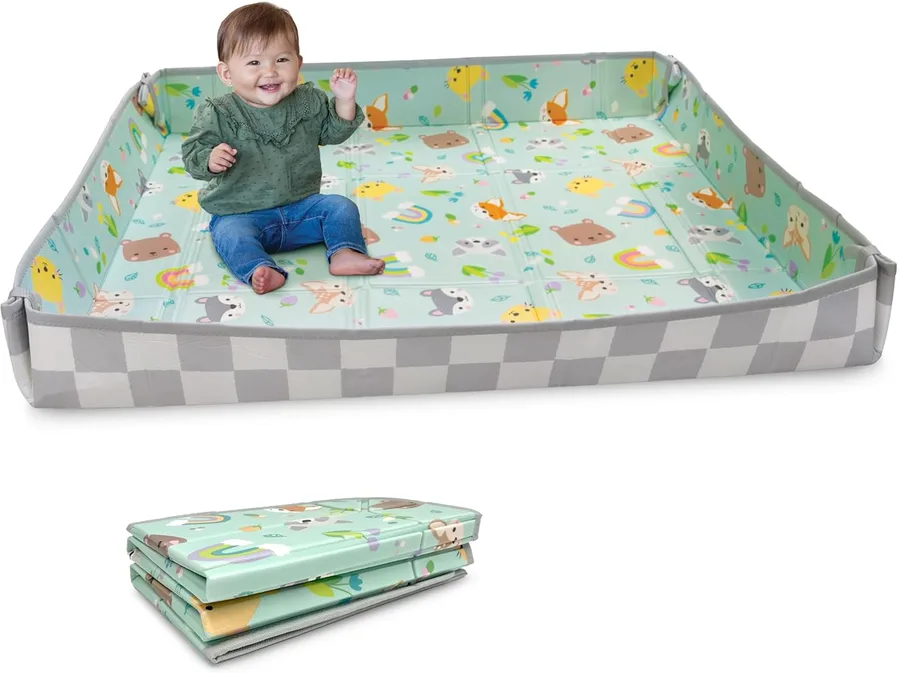 14. Infantino Foldable Foam Play Mat (Fold & Go)