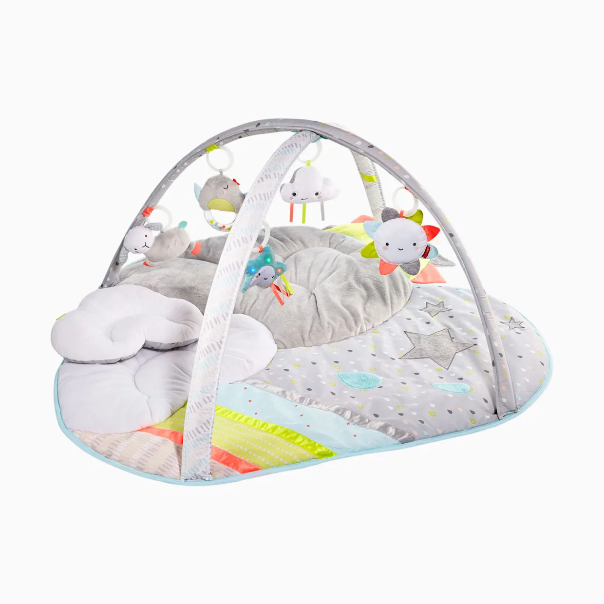 3. Skip Hop Silver Lining Cloud Activity Gym & Play Mat (reversible)