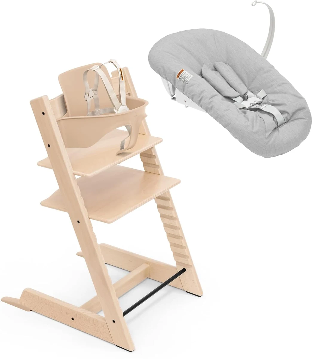 19. Stokke Tripp Trapp High Chair with Newborn Set