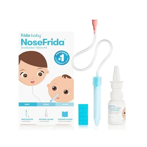 Frida Baby NoseFrida SnotSucker Saline Kit