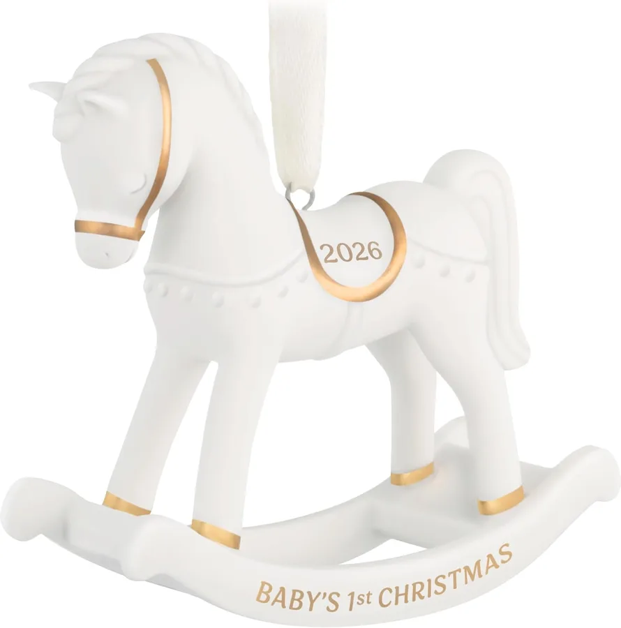1. Hallmark Keepsake Baby's First Christmas Ornament 2026