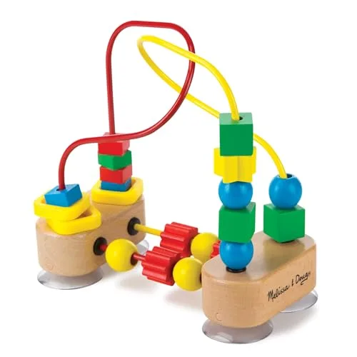 15. Melissa & Doug First Bead Maze Wooden Toy
