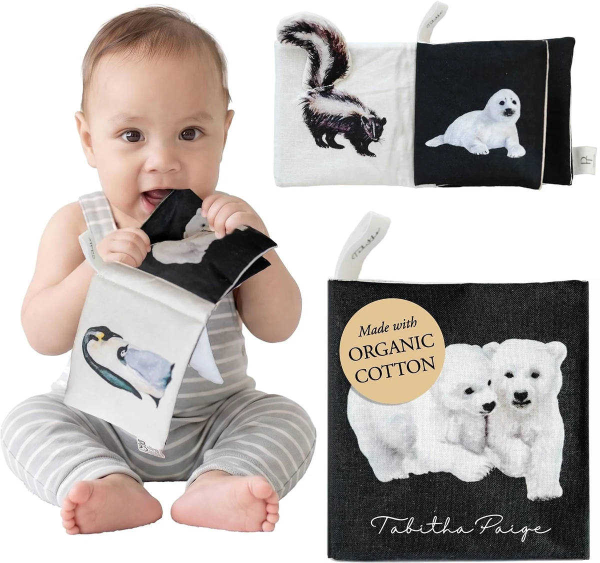 Organic Cotton Crinkle Book