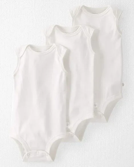 20. Carter's 3-Pack Short-Sleeve Bodysuits (Travel-Friendly Pack)