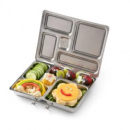 5. PlanetBox Rover Stainless Steel Bento Lunchbox