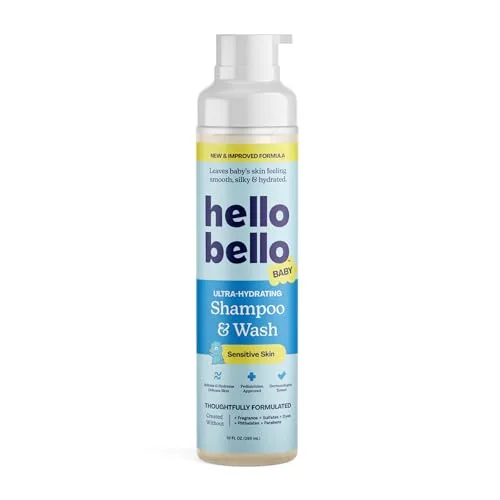 7. Hello Bello Tear-Free Kids Shampoo & Body Wash (2-in-1)